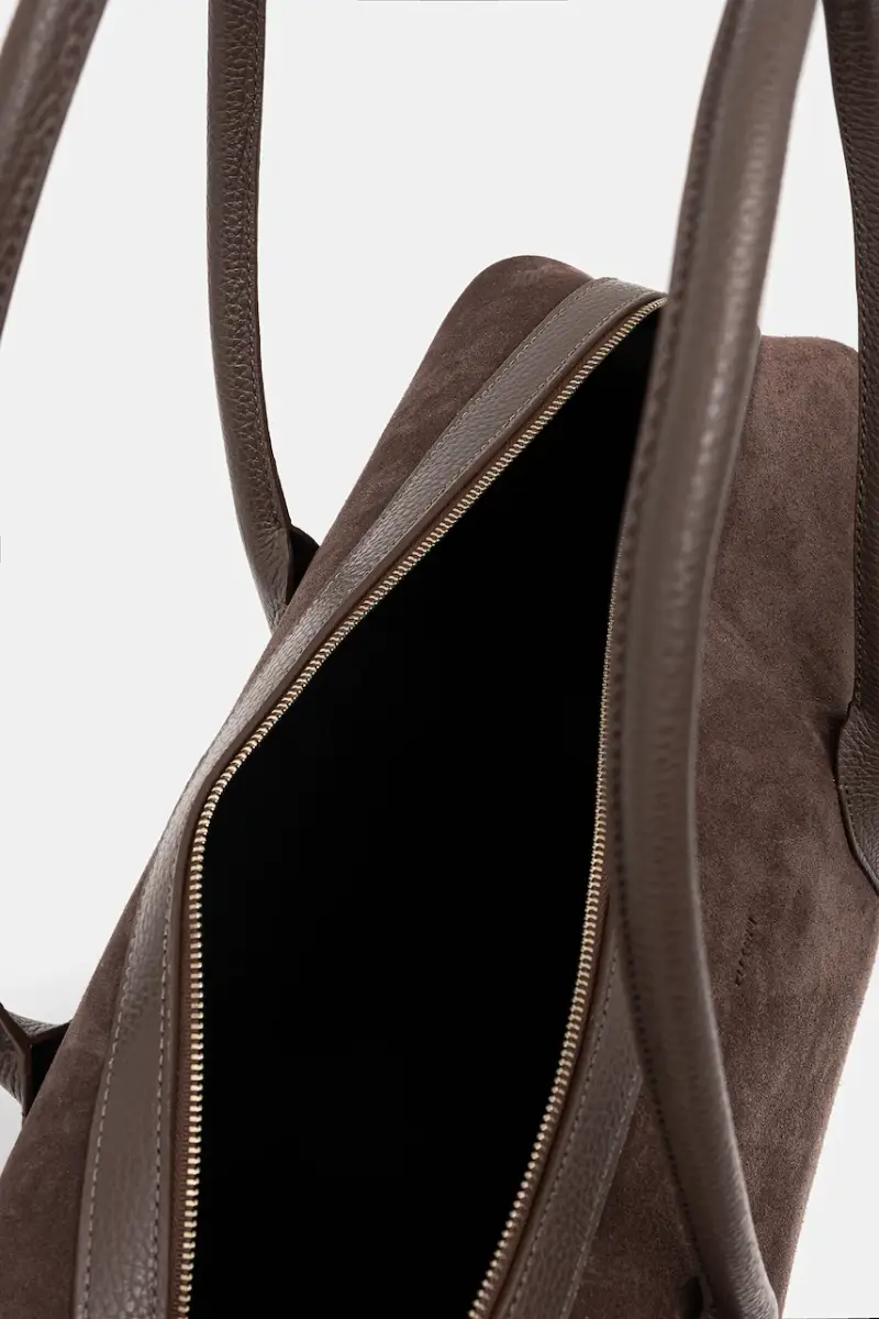 Yuzefi Borsa a mano Marrone 4118385 miniatura 5