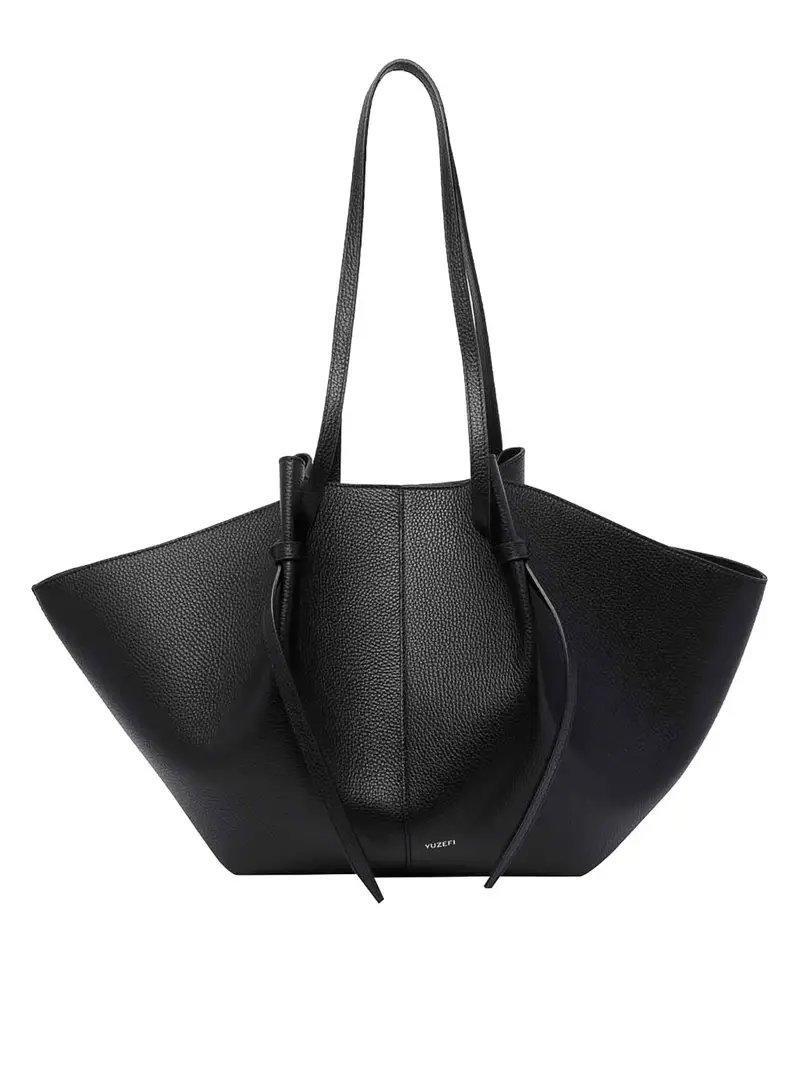 Borsa a tracolla Mochi grande Nero