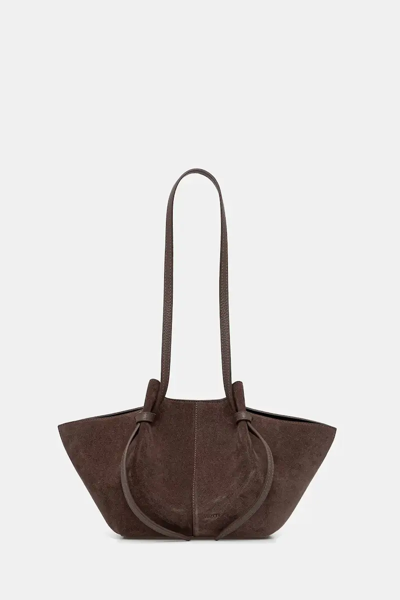 borsa in pelle scamosciata MOCHI Marrone