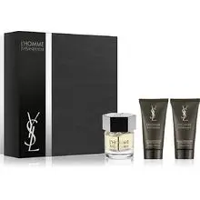 Cofanetto regalo L'Homme eau de toilette 100 ml Balsamo dopobarba L'Homme 50 ml gel doccia rinfrescante