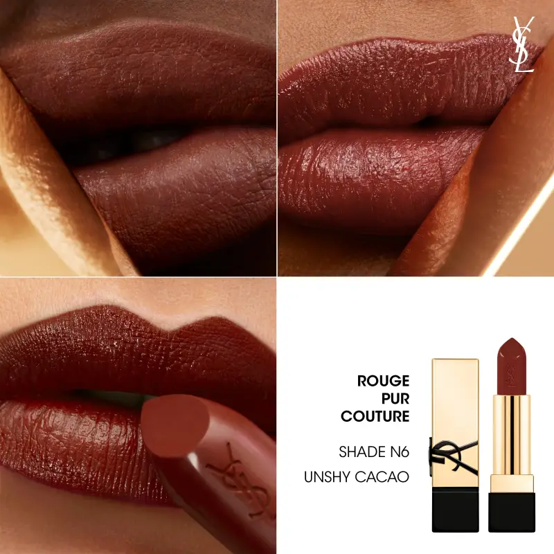 Labbra Rouge Pur Couture - Rossetto Satinato NUDE N6 - Rossetti miniatura 4