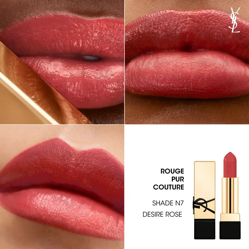 Labbra Rouge Pur Couture - Rossetto Satinato NUDE N7 - Rossetti miniatura 4