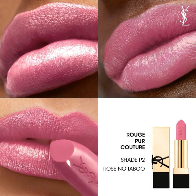 Labbra Rouge Pur Couture - Rossetto Satinato PINK P2 - Rossetti miniatura 4