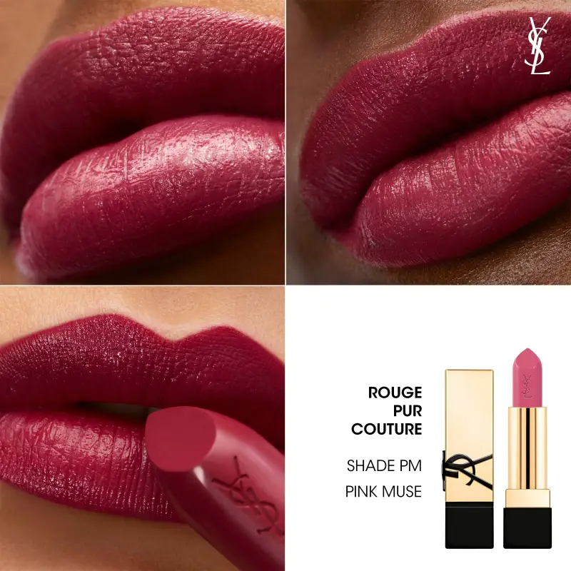 Labbra Rouge Pur Couture - Rossetto Satinato PINK PM - Rossetti miniatura 4
