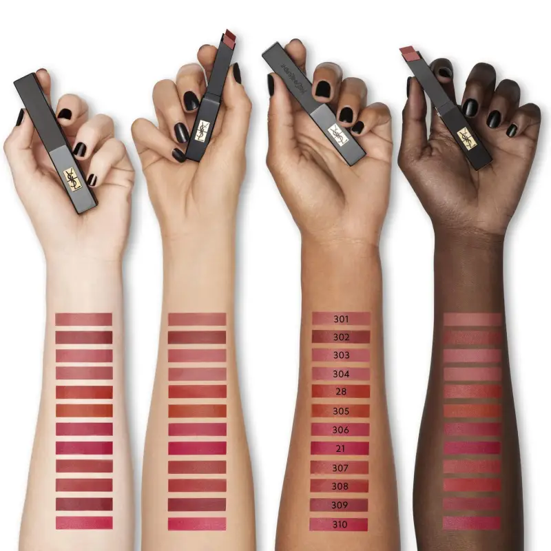 Labbra Rouge Pur Couture The Slim Velvet Radical 305 Orange Surge - Rossetti miniatura 5