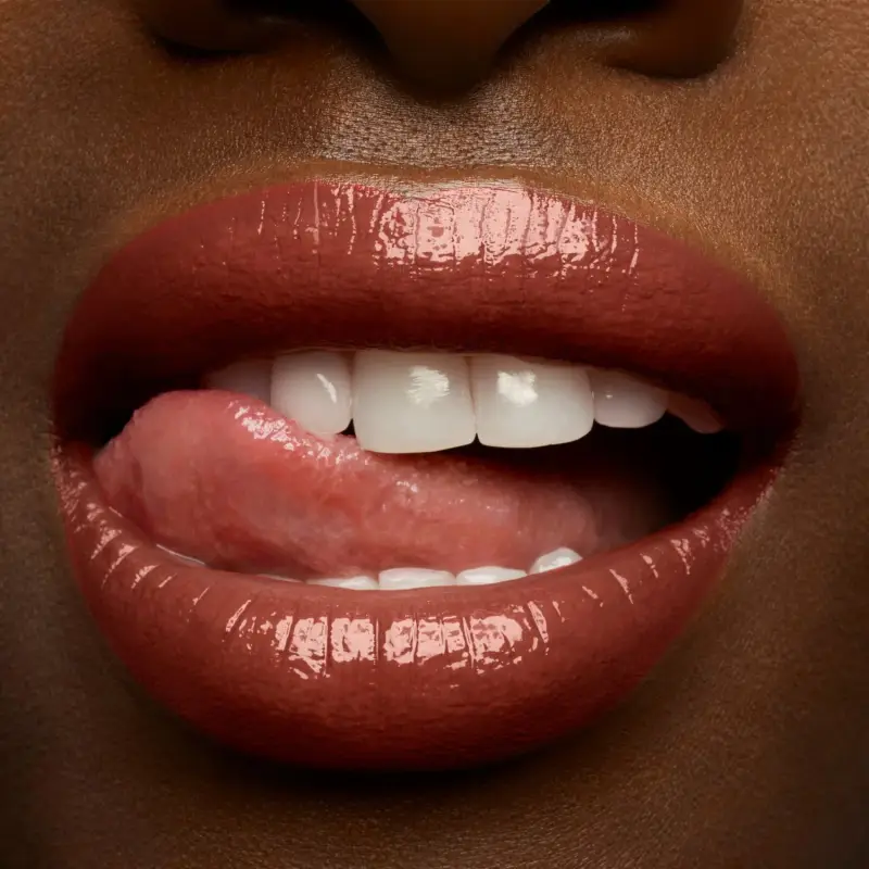 Labbra Rouge Volupté Shine 122 Burnt Zellige - Rossetti miniatura 3