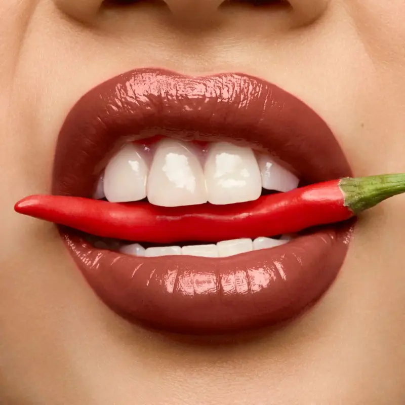 Labbra Rouge Volupté Shine 122 Burnt Zellige - Rossetti miniatura 4