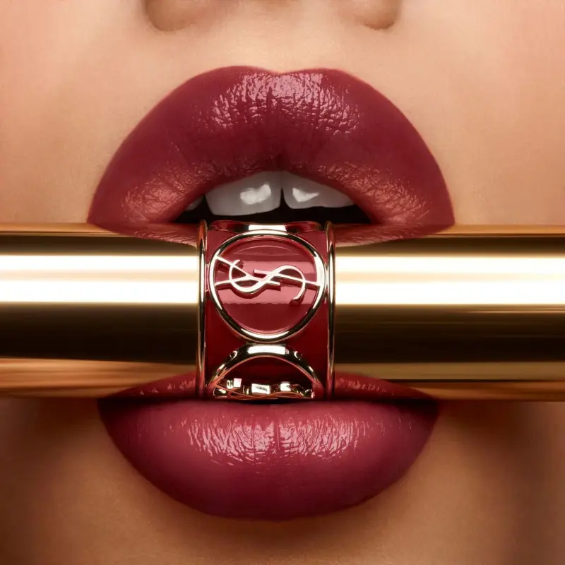 Labbra Rouge Volupté Shine 129 Carmine Retro - Rossetti miniatura 5