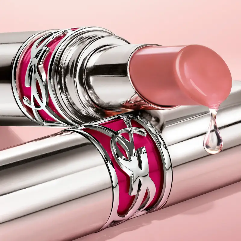 Labbra YSL Loveshine Candy Glaze 05 Pink Satisfaction - Gloss miniatura 5