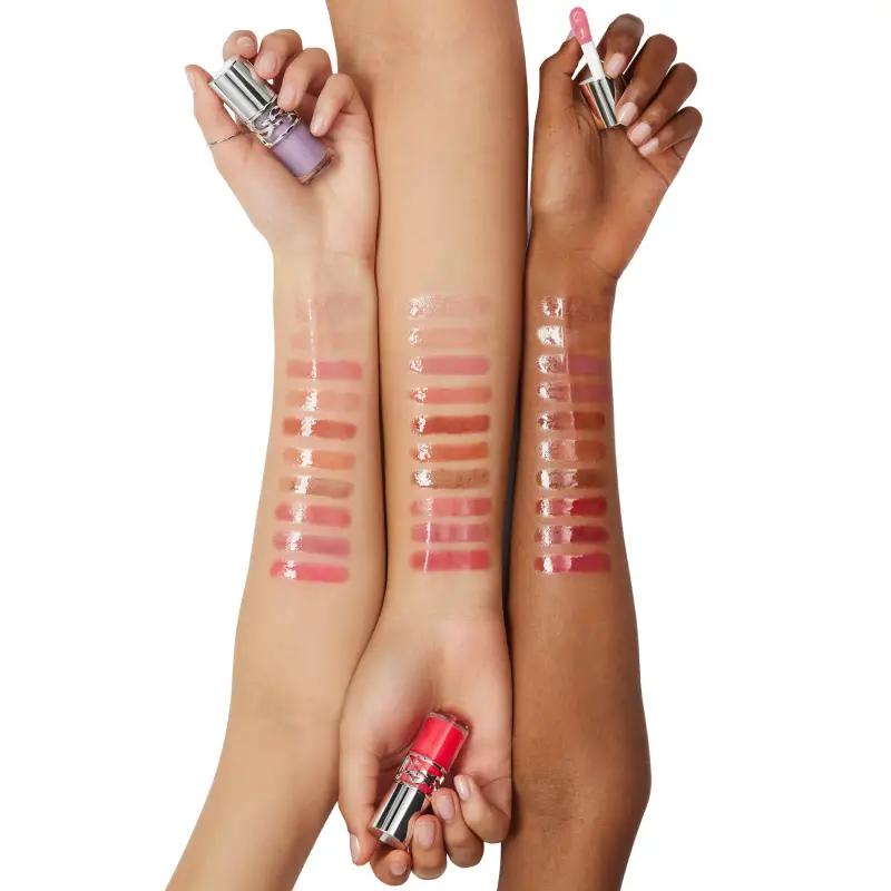 Labbra YSL Loveshine Plumping Lip Oil Gloss - Lip Gloss Rimpolpante N°44 Nude Lavallière - Gloss miniatura 3