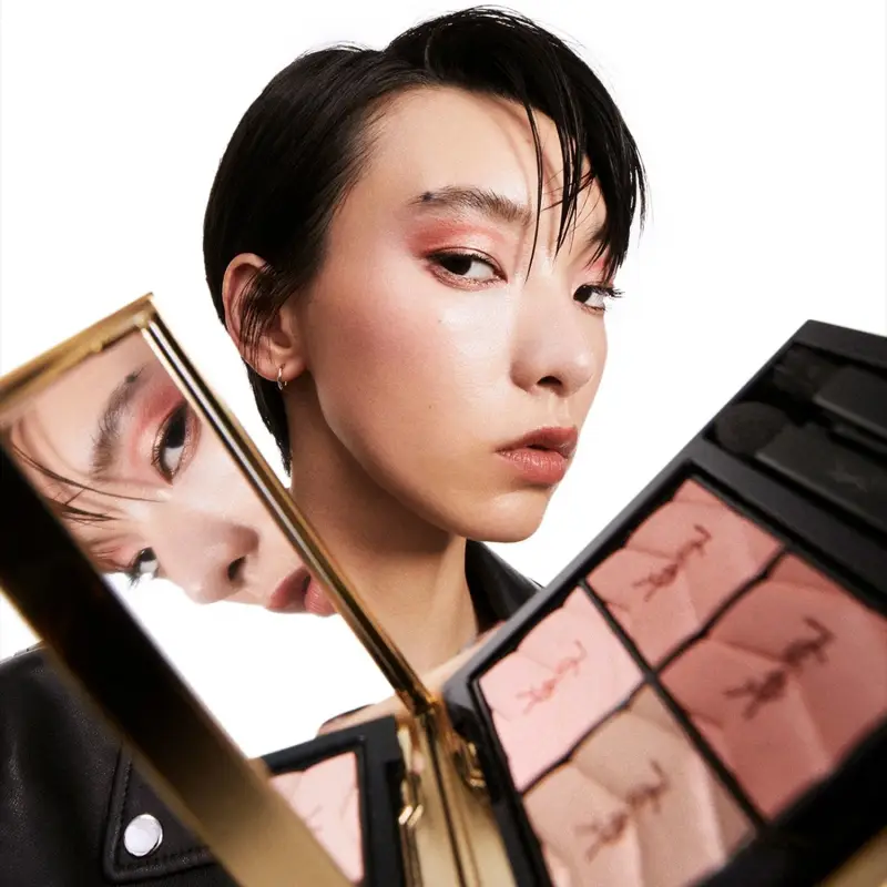 Yves Saint Laurent Clutch Oro 3018299 miniatura 5