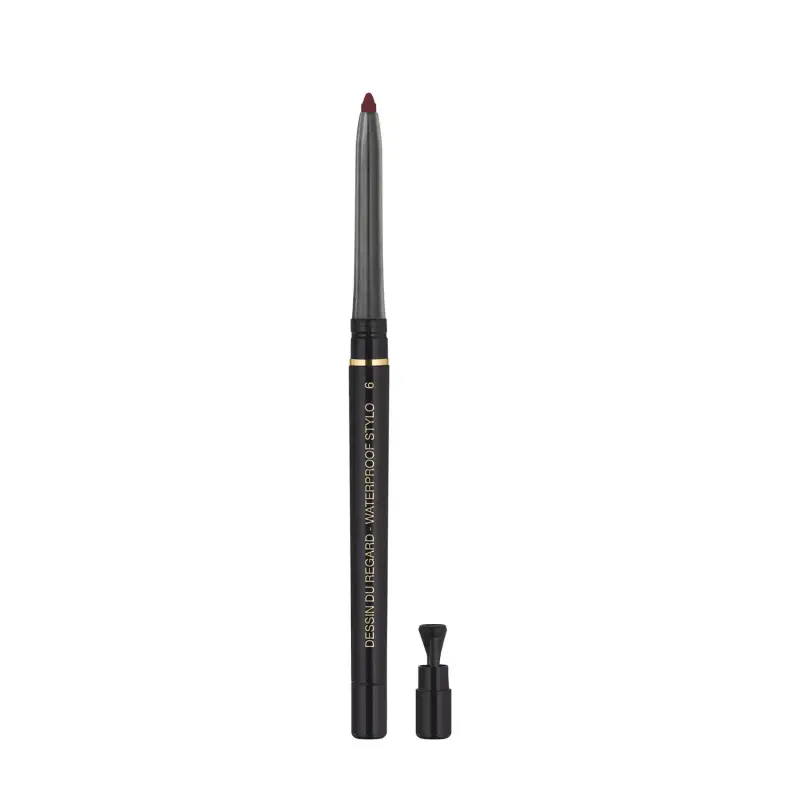 Occhi Dessin Du Regard Stylo Waterproof 6 Bordeaux Clinquant - Eyeliner,Matita occhi