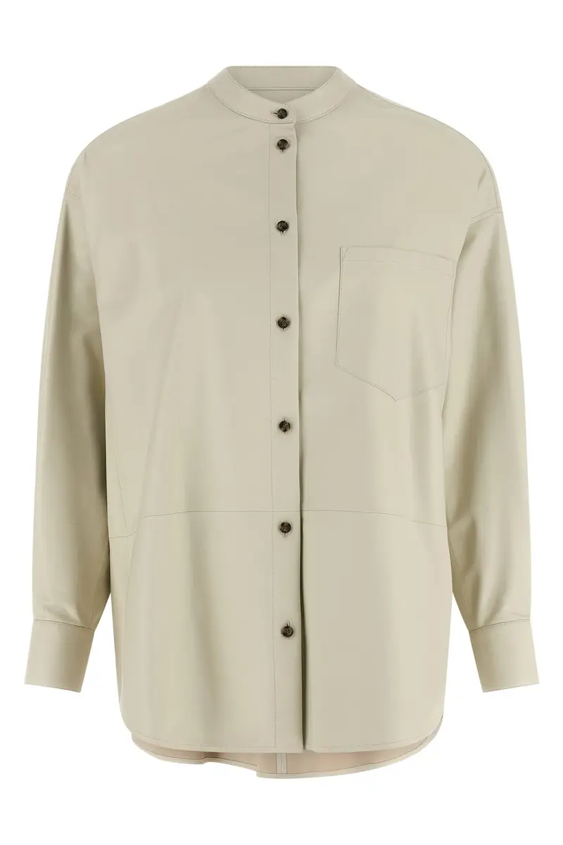 Camicia Pelle Bianco