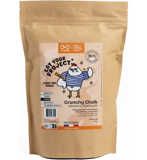 Crunchy Chalk 500g - magnesite Brown