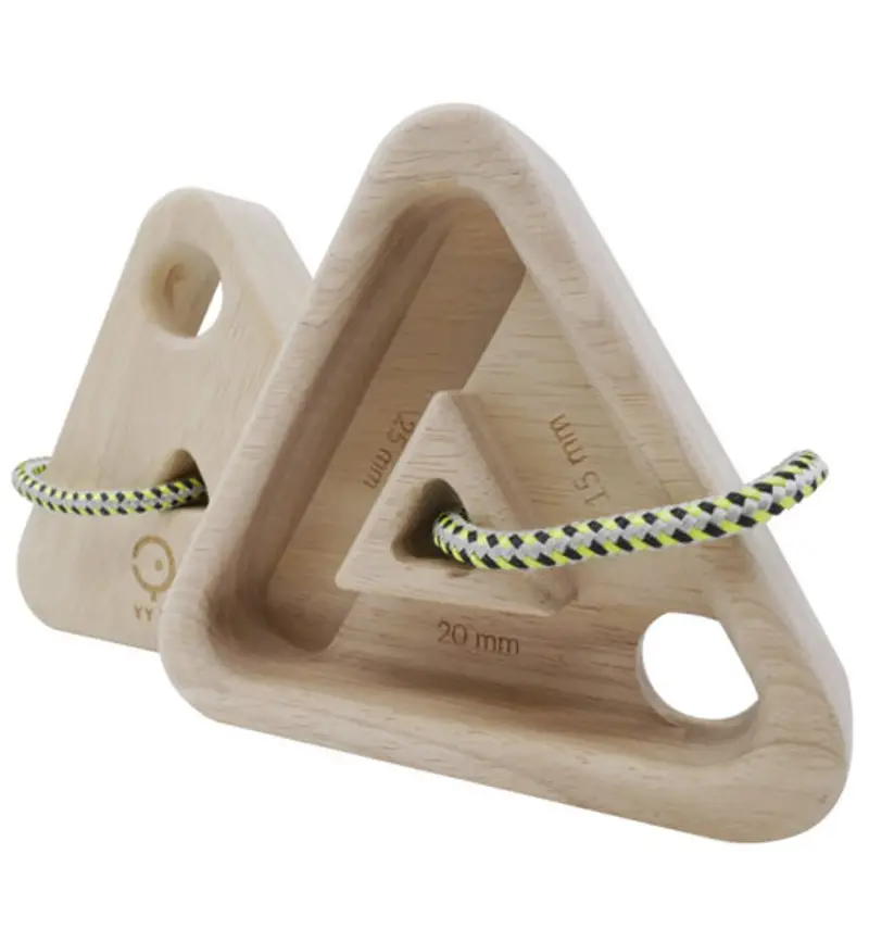 Triangle - accessorio per allenamento arrampicata Brown
