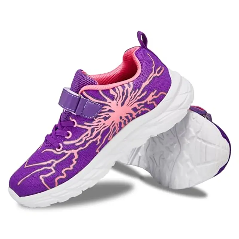 YZMML Scarpe Sportive Bambini Antiscivolo Comode e Leggere per Running e Outdoor Sneaker Casual Bambino Ragazze Ragazzi Scarpe da 28-39 EU
