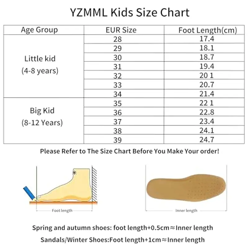 YZMML Scarpe Sportive Bambini Antiscivolo Comode e Leggere per Running e Outdoor Sneaker Casual Bambino Ragazze Ragazzi Scarpe da 28-39 EU miniatura 2