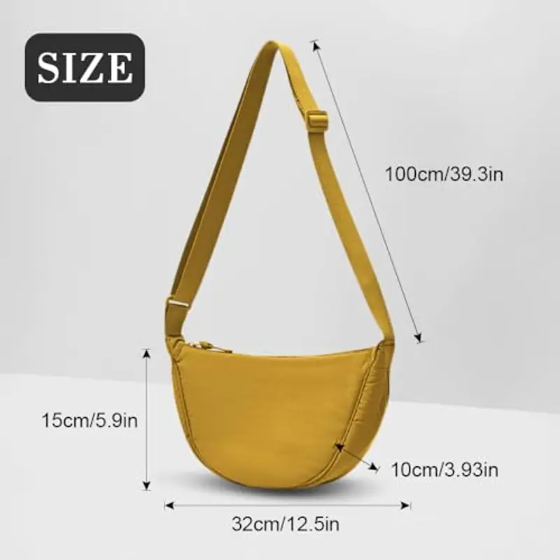 YZROHYI Marsupio Donna Giallo 1597616 miniatura 2