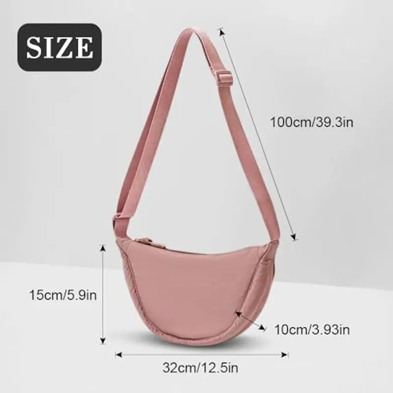 YZROHYI Marsupio Donna Crema 1597615 miniatura 2