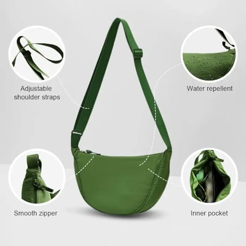 YZROHYI Marsupio Donna Crema 1597618 miniatura 3