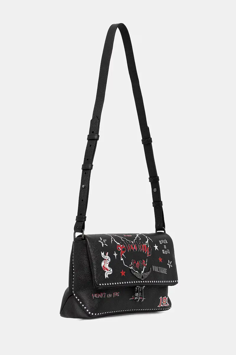Zadig & Voltaire Borsa a mano Nero 3427081 miniatura 2