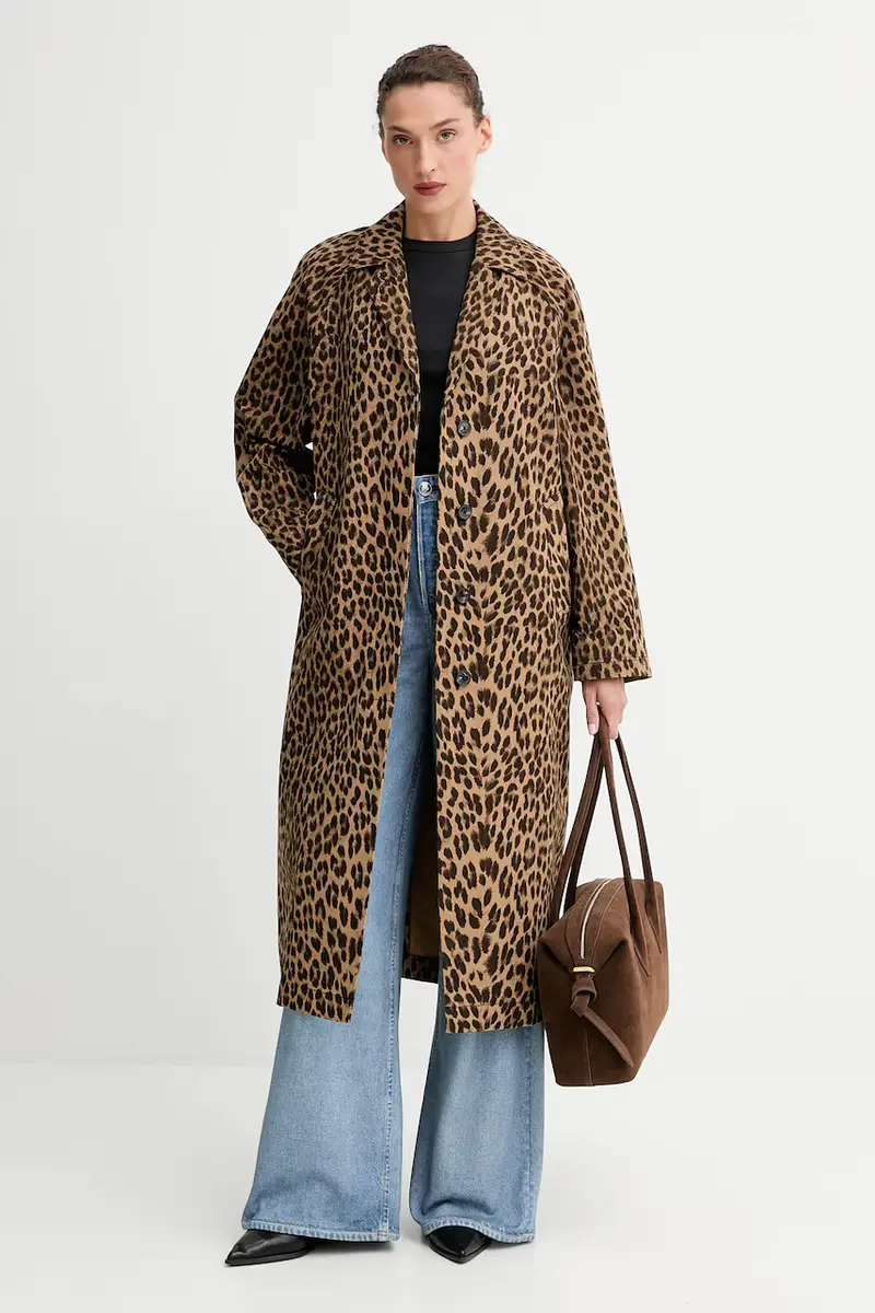 cappotto in cotone Marrone miniatura 2