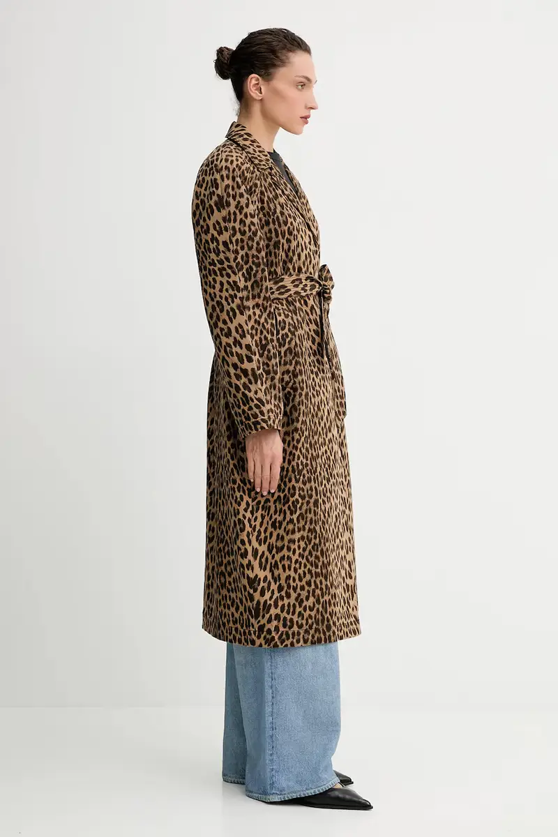 cappotto in cotone Marrone miniatura 5