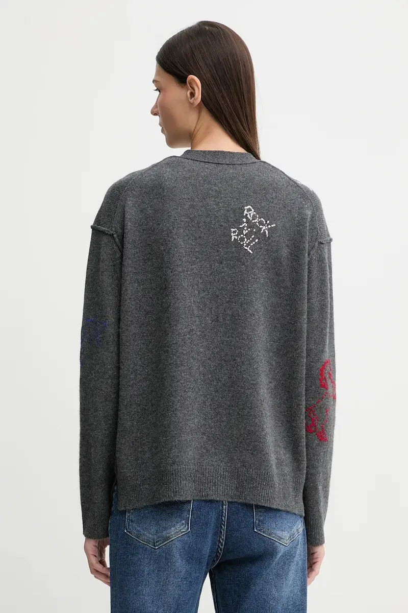 Zadig & Voltaire Cardigan Grigio 4148791 miniatura 3