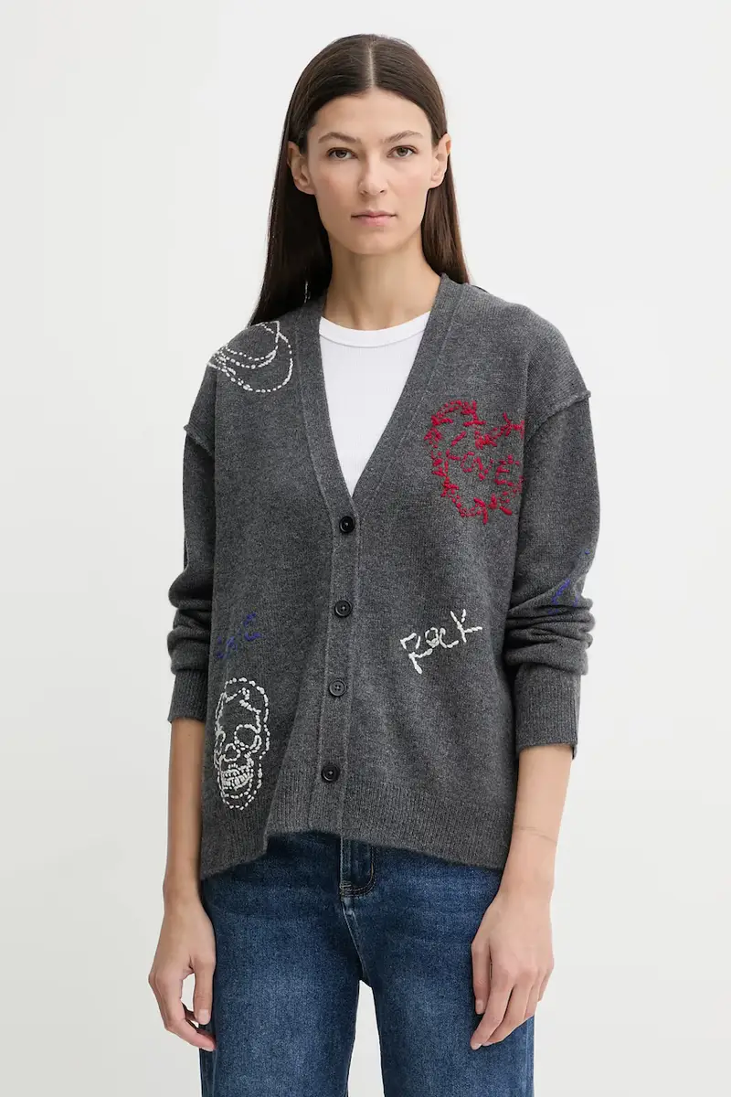 Zadig & Voltaire Cardigan Grigio 4148791