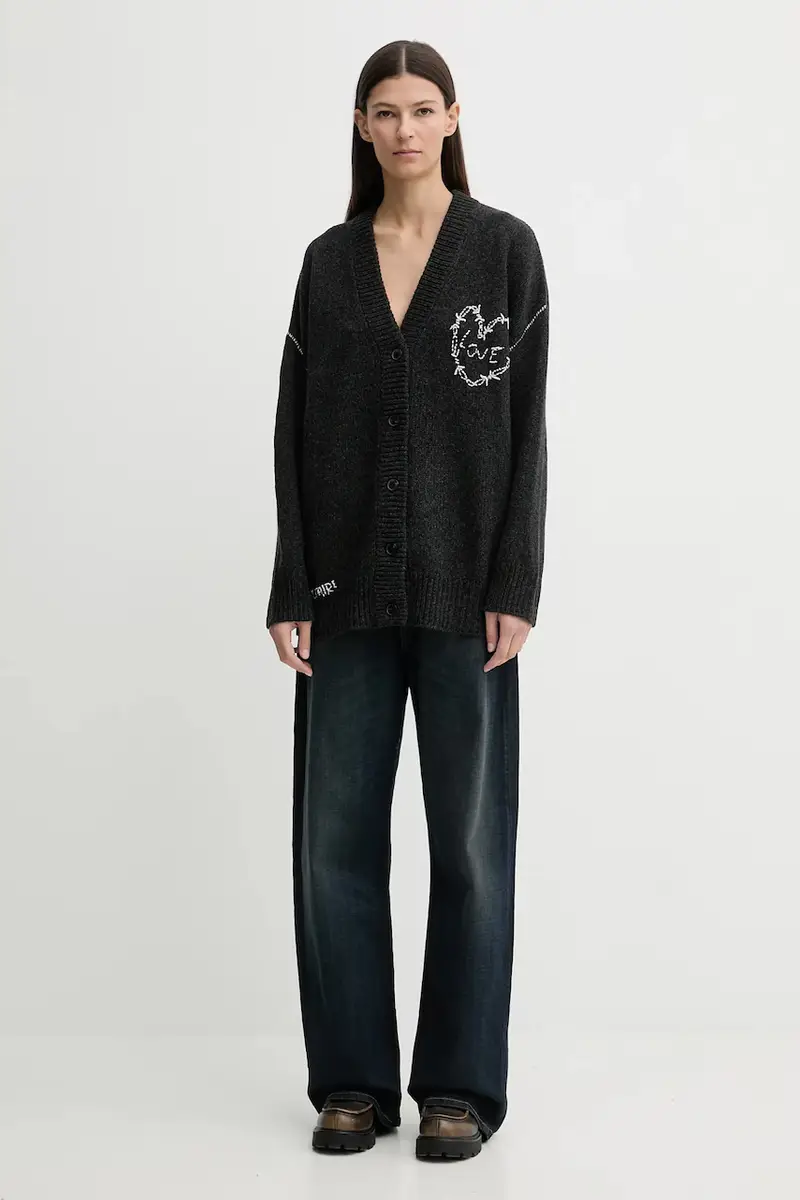 Zadig & Voltaire Cardigan Grigio 4148797 miniatura 2