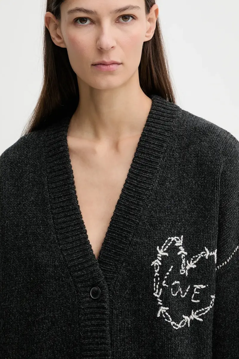 Zadig & Voltaire Cardigan Grigio 4148797 miniatura 4