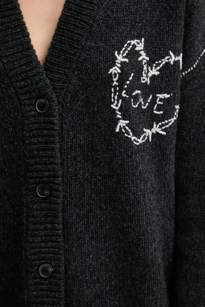 Zadig & Voltaire Cardigan Grigio 4148797 miniatura 5