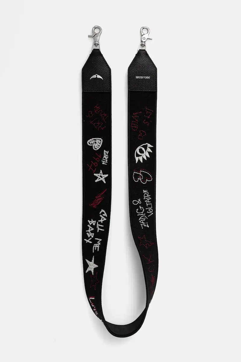 cinturino borsa Nero miniatura 2