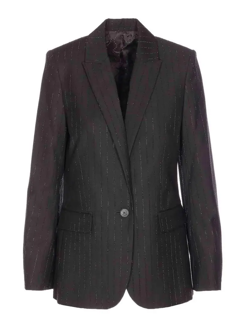 Giacca Valse Strass Nero