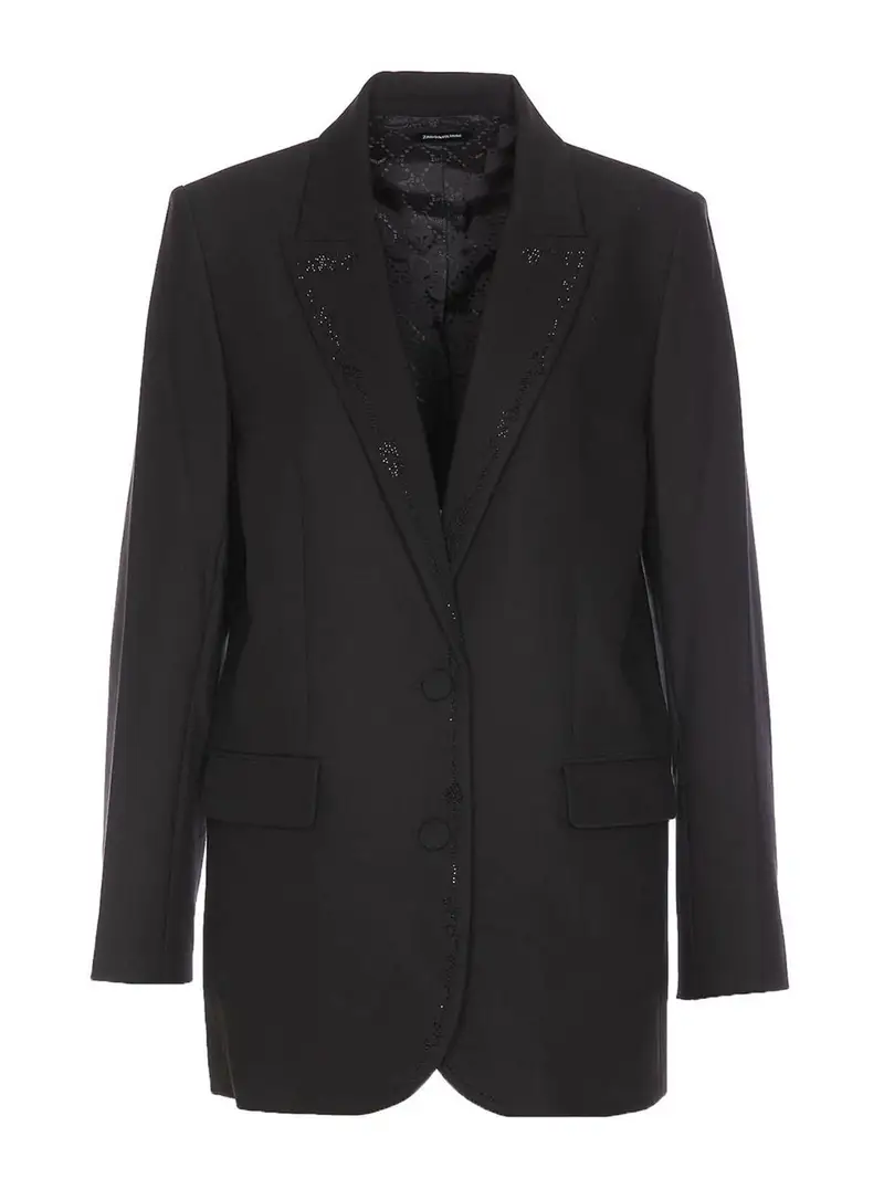 Giacca Viva Strass Nero