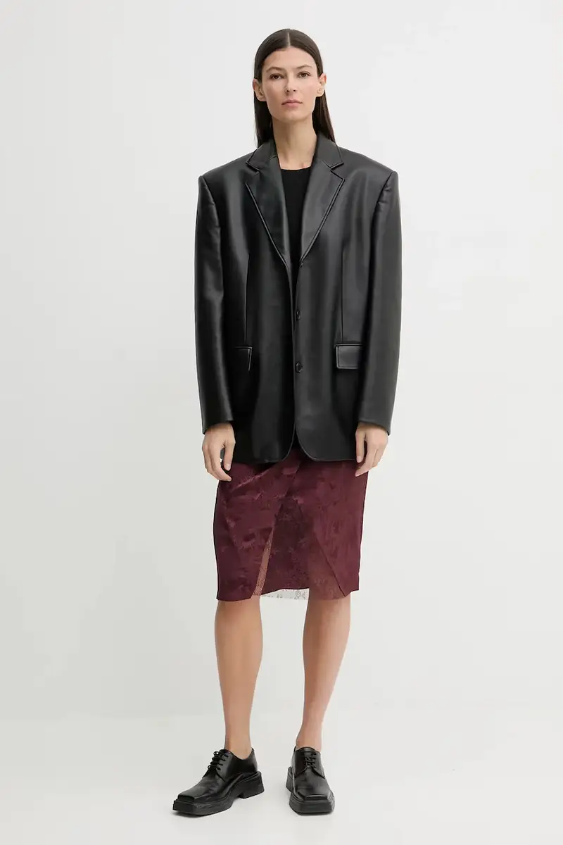 gonna in seta Granata miniatura 2