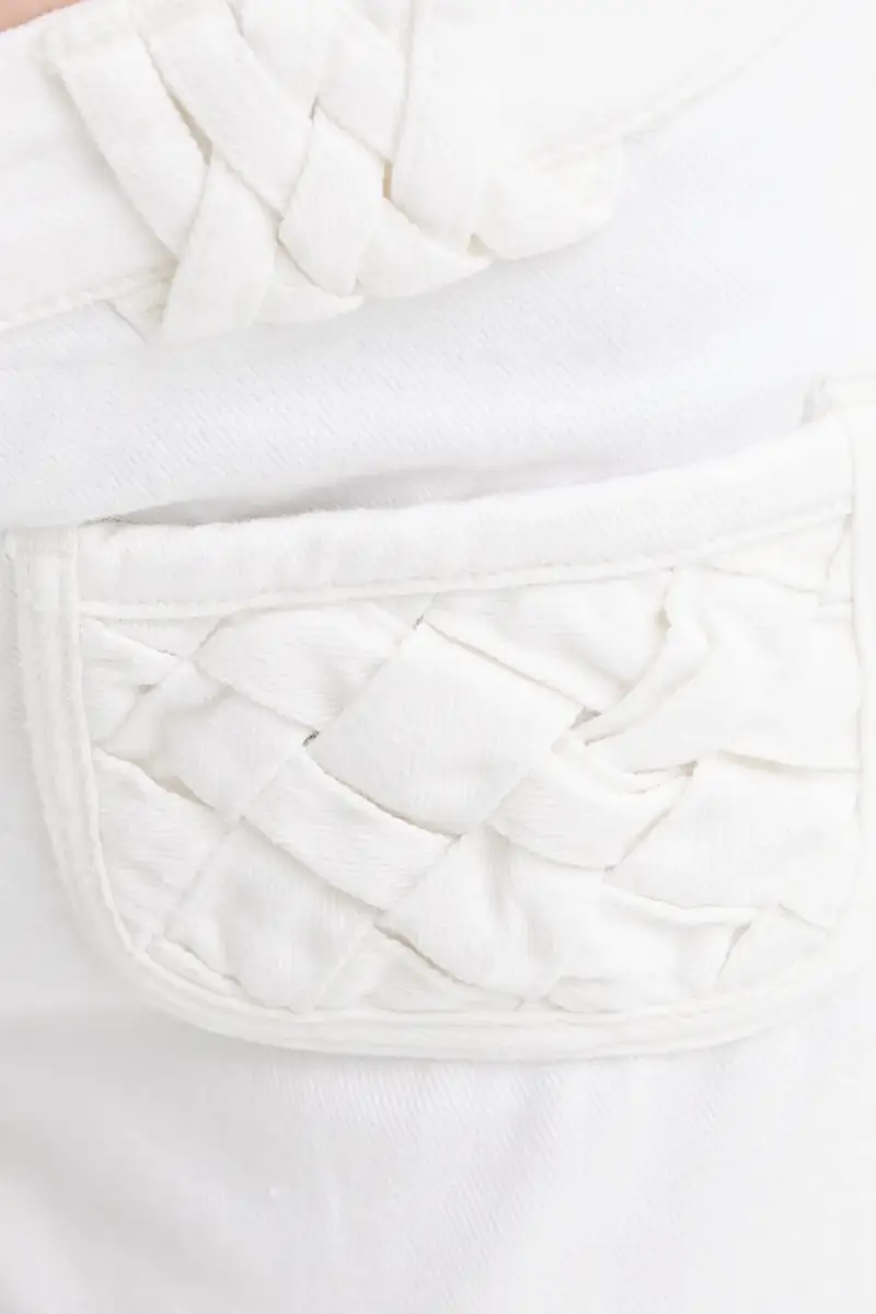 Zadig & Voltaire Jeans Donna Bianco 3577219 miniatura 4