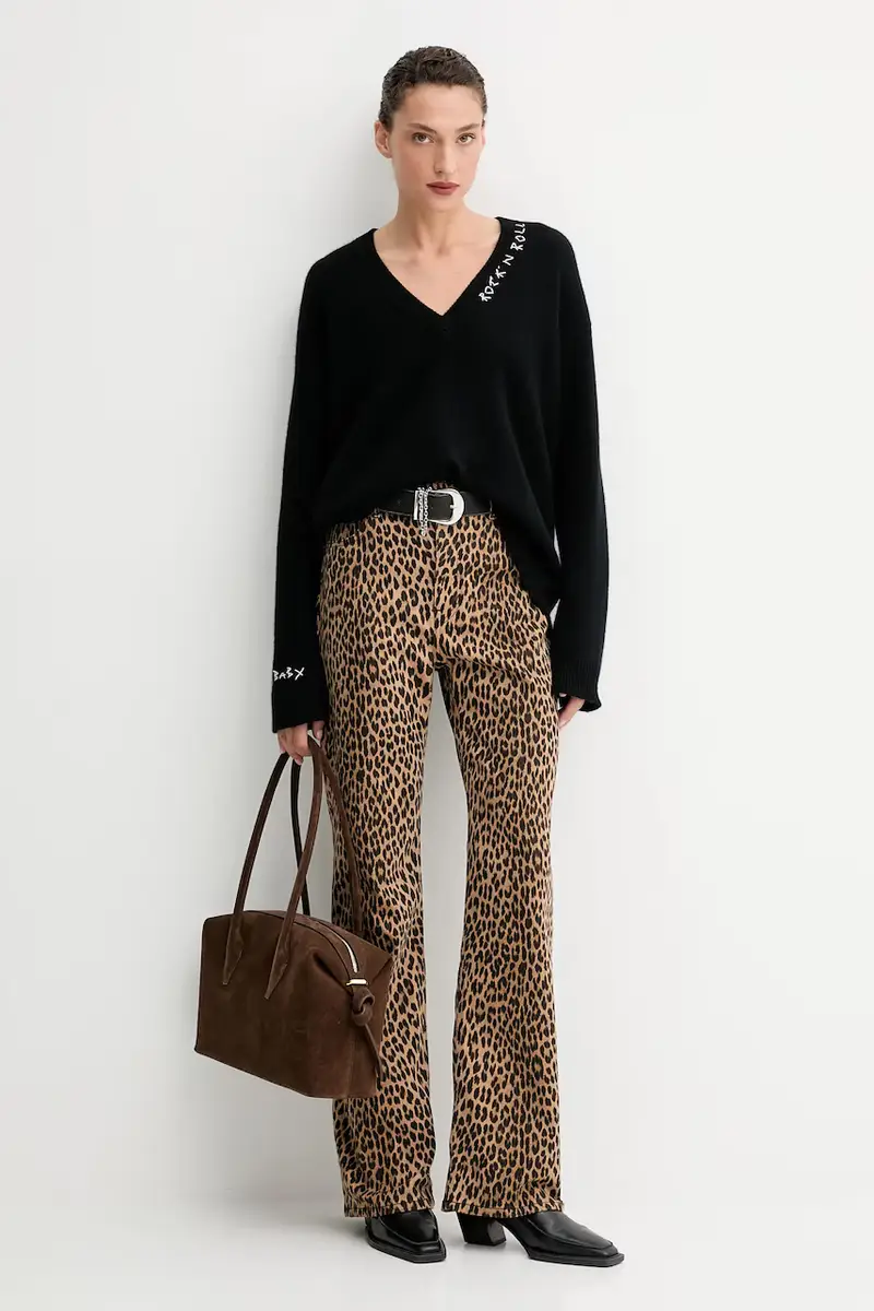 Zadig & Voltaire Jeans Donna Marrone 3771753 miniatura 2