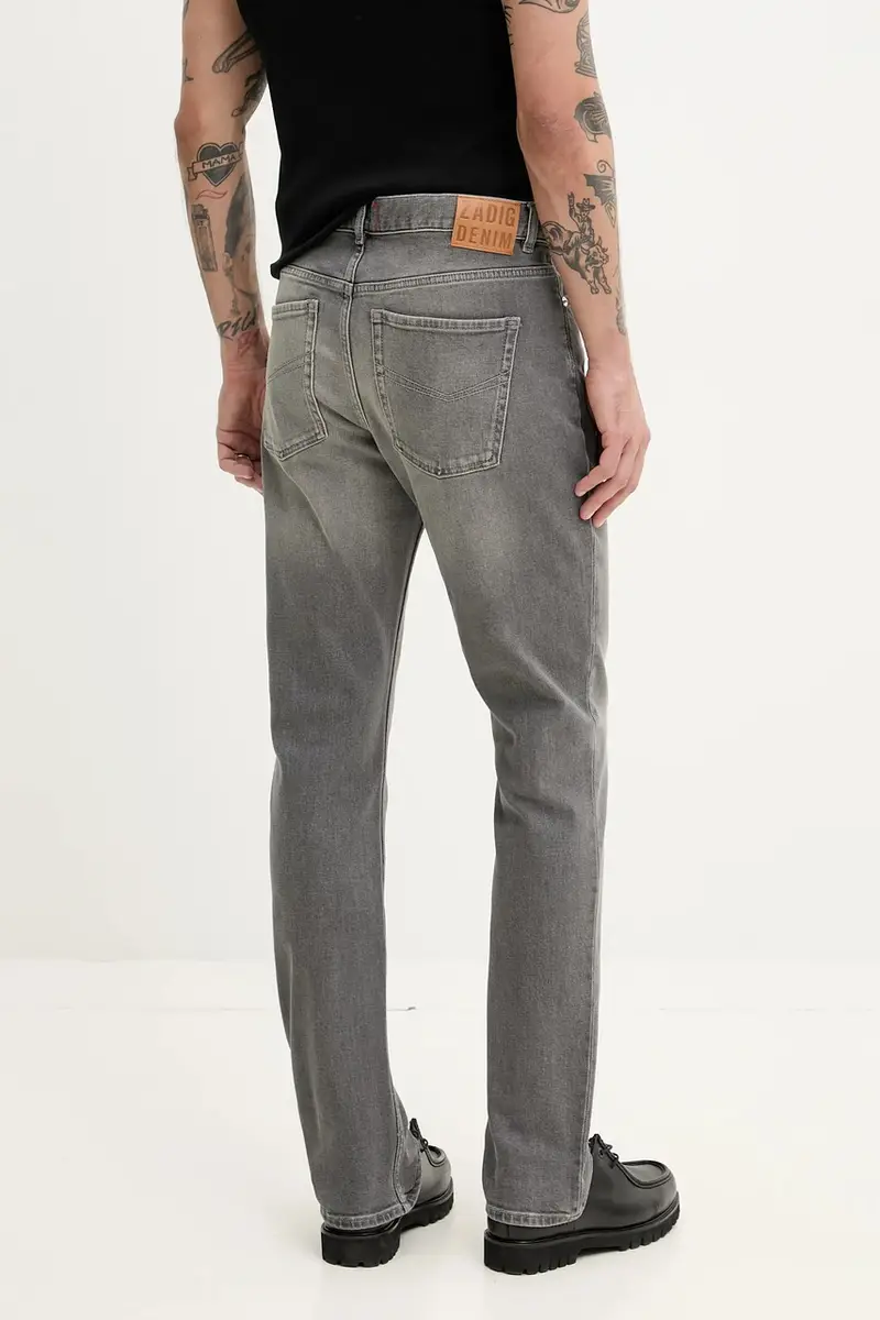 Zadig & Voltaire Jeans Uomo Grigio 3770191 miniatura 3