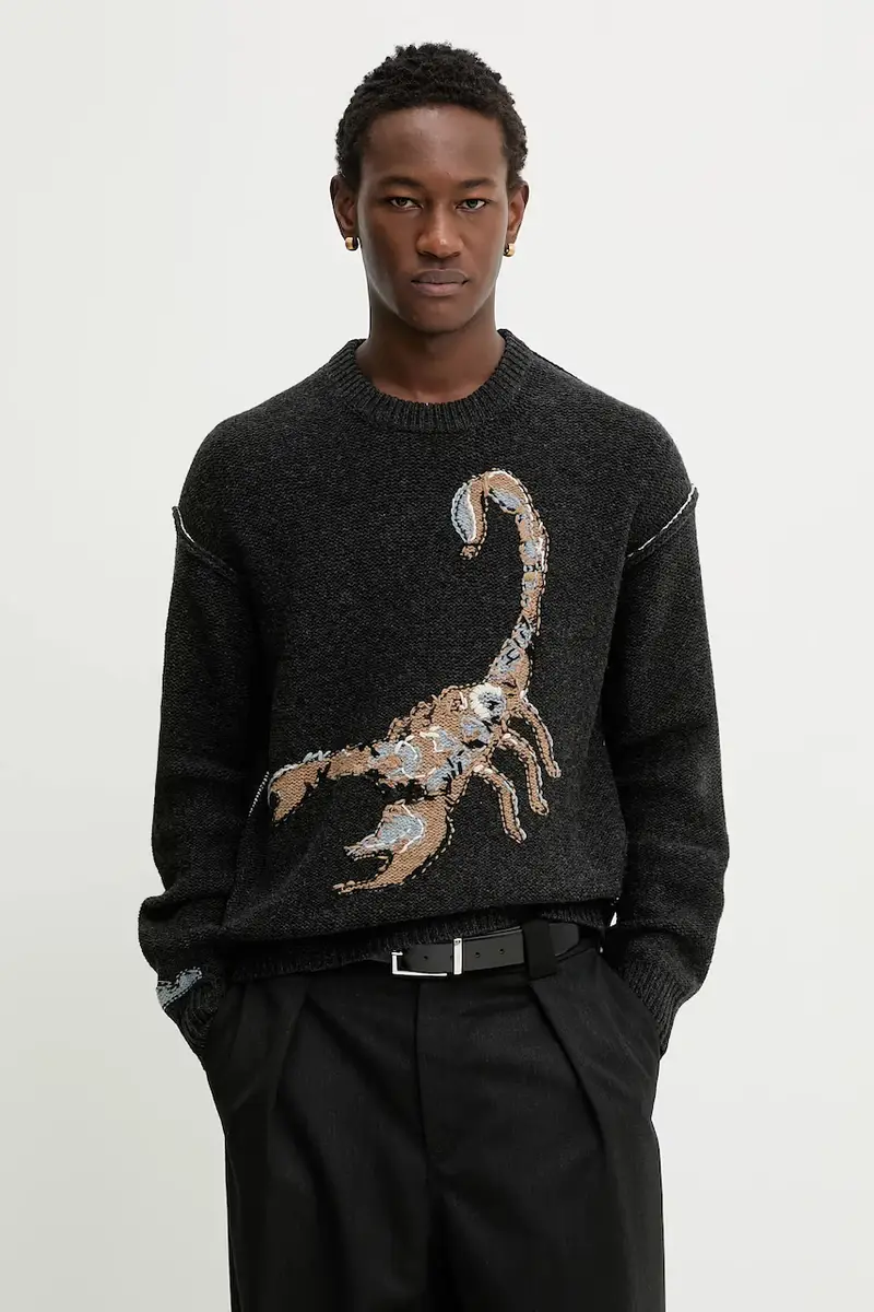 maglione in lana Grigio