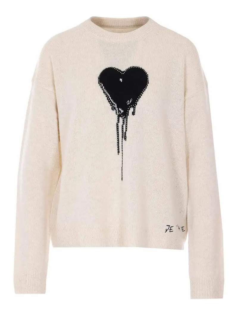 Maglione Markuz Aero Heart Bianco