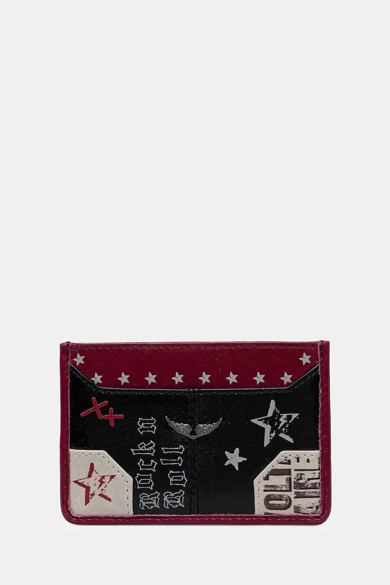 portacarte in pelle colore nero LWSG03718