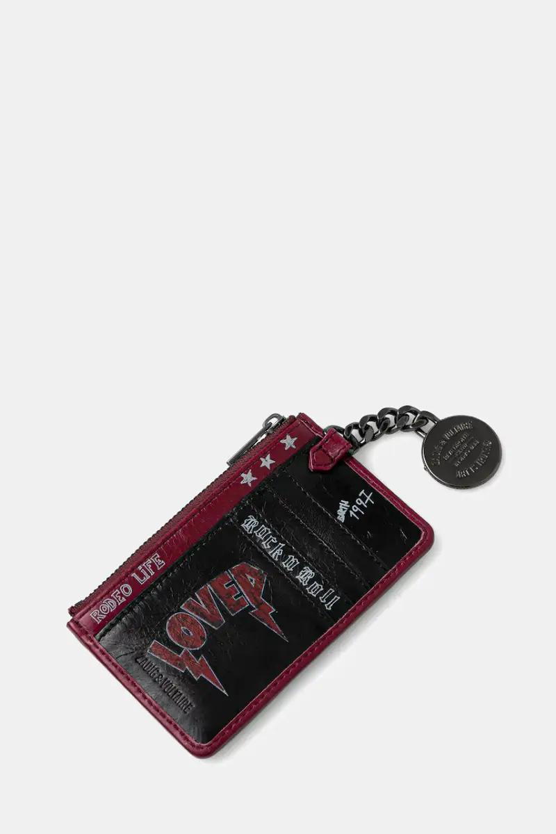 portafoglio in pelle donna colore nero LWSG03676 miniatura 2