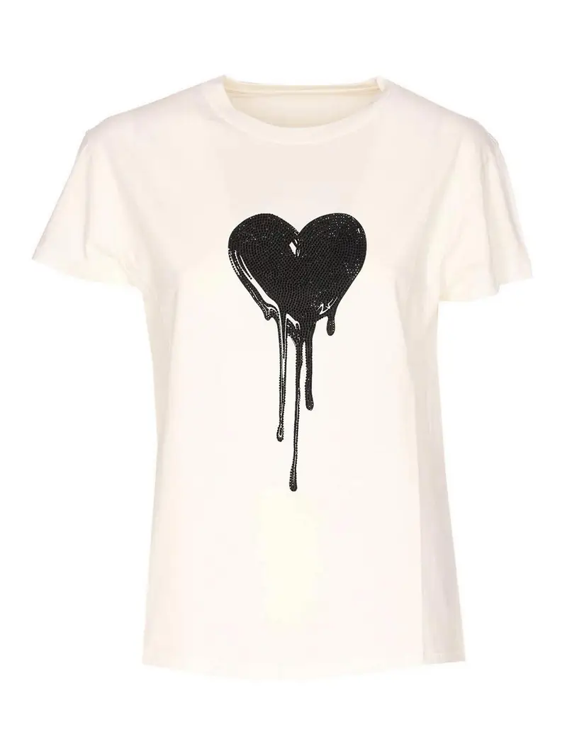 T-shirt bianca Bianco