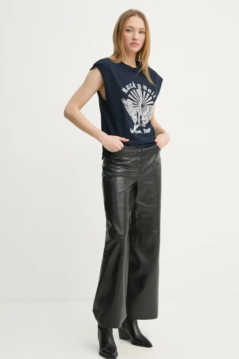 Zadig & Voltaire T-shirt Donna Blu 3245961 miniatura 2