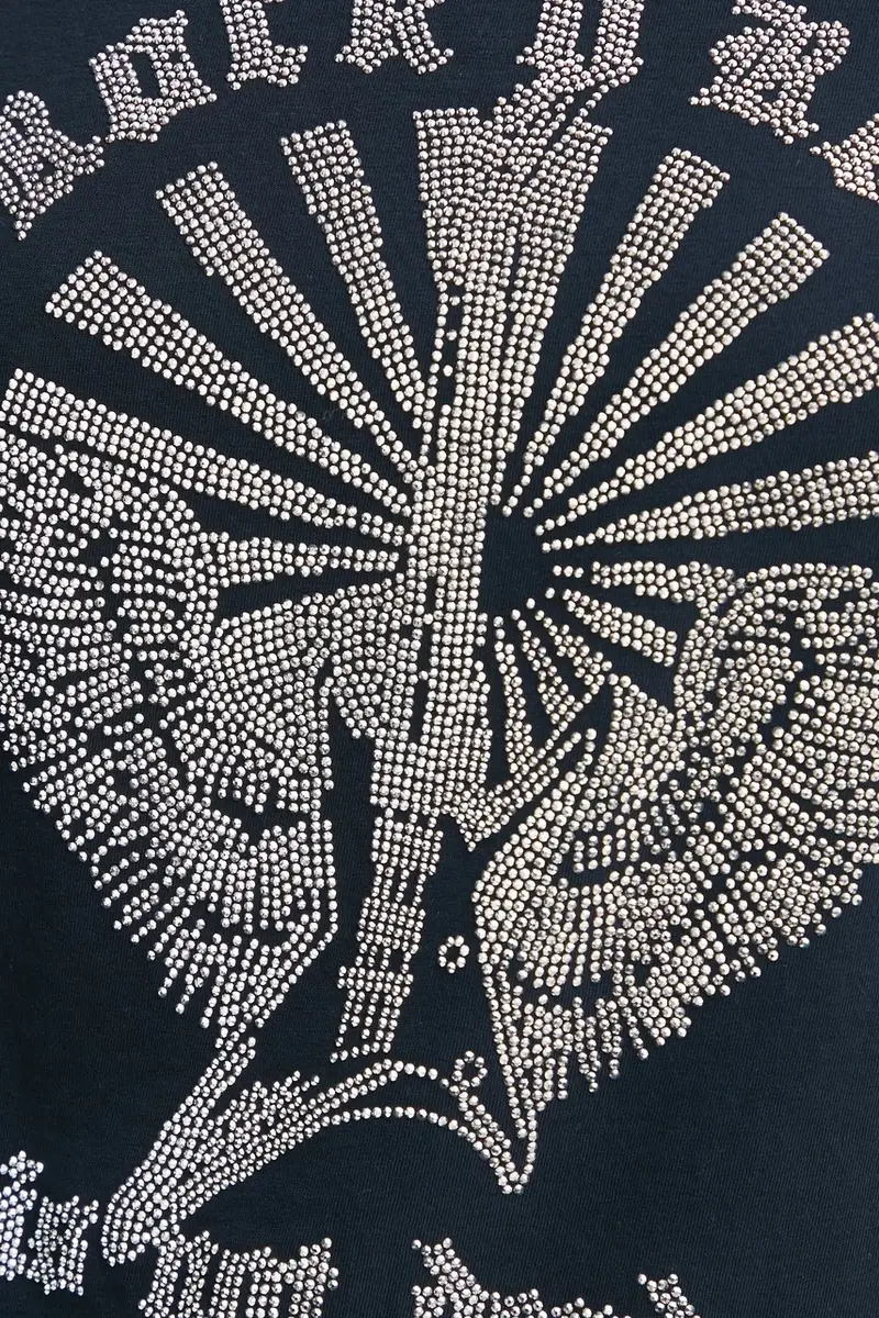 Zadig & Voltaire T-shirt Donna Blu 3245961 miniatura 5