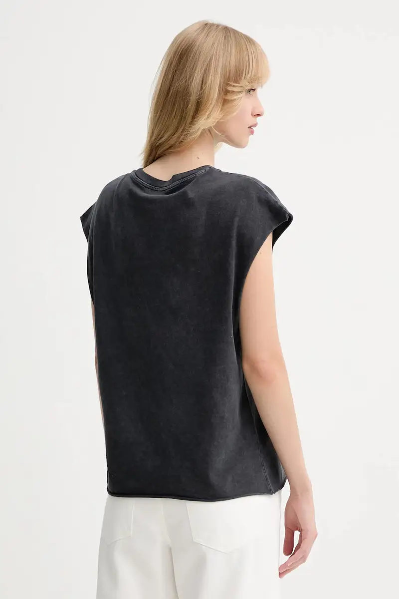 Zadig & Voltaire T-shirt Donna Grigio 3770130 miniatura 3