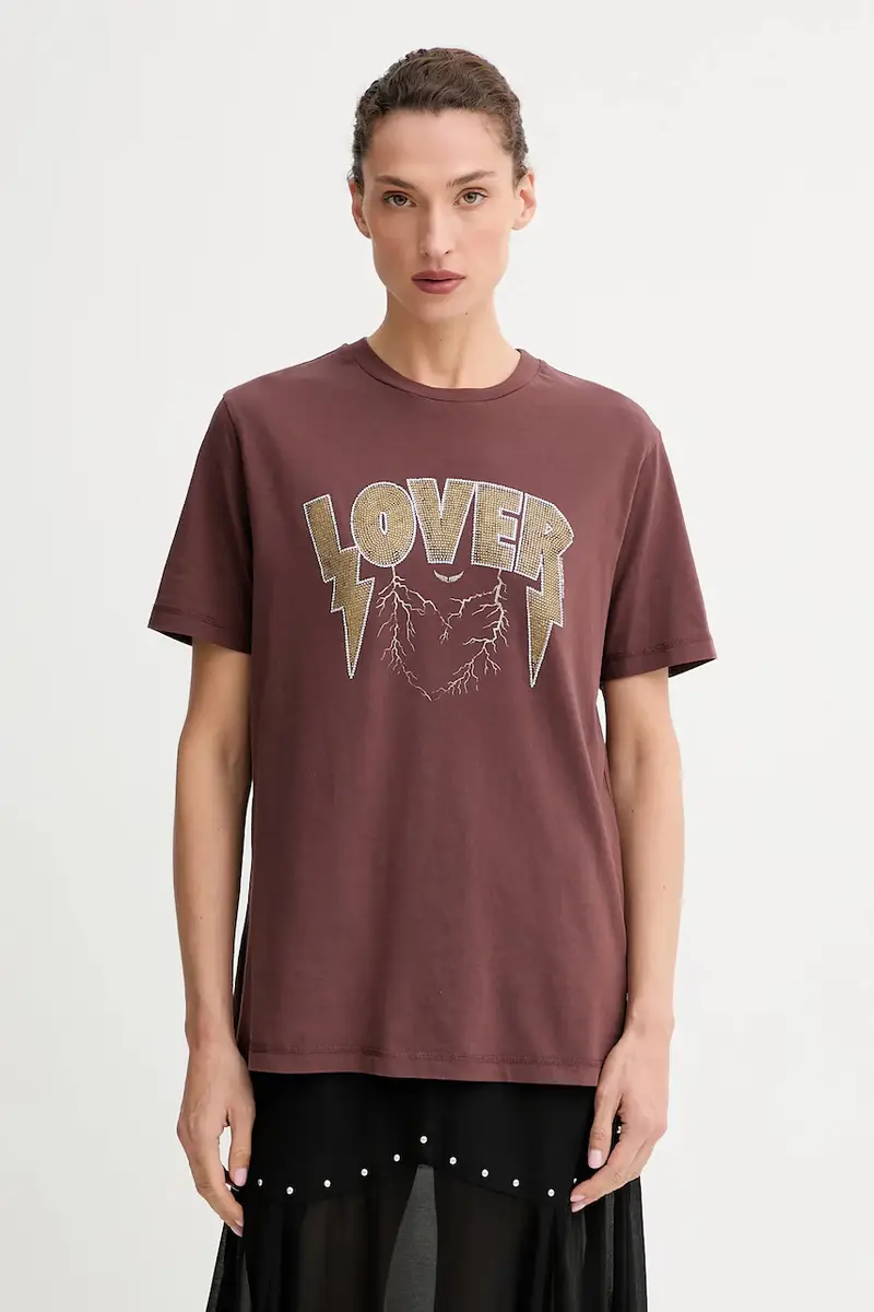 Zadig & Voltaire T-shirt Donna Marrone 3771741