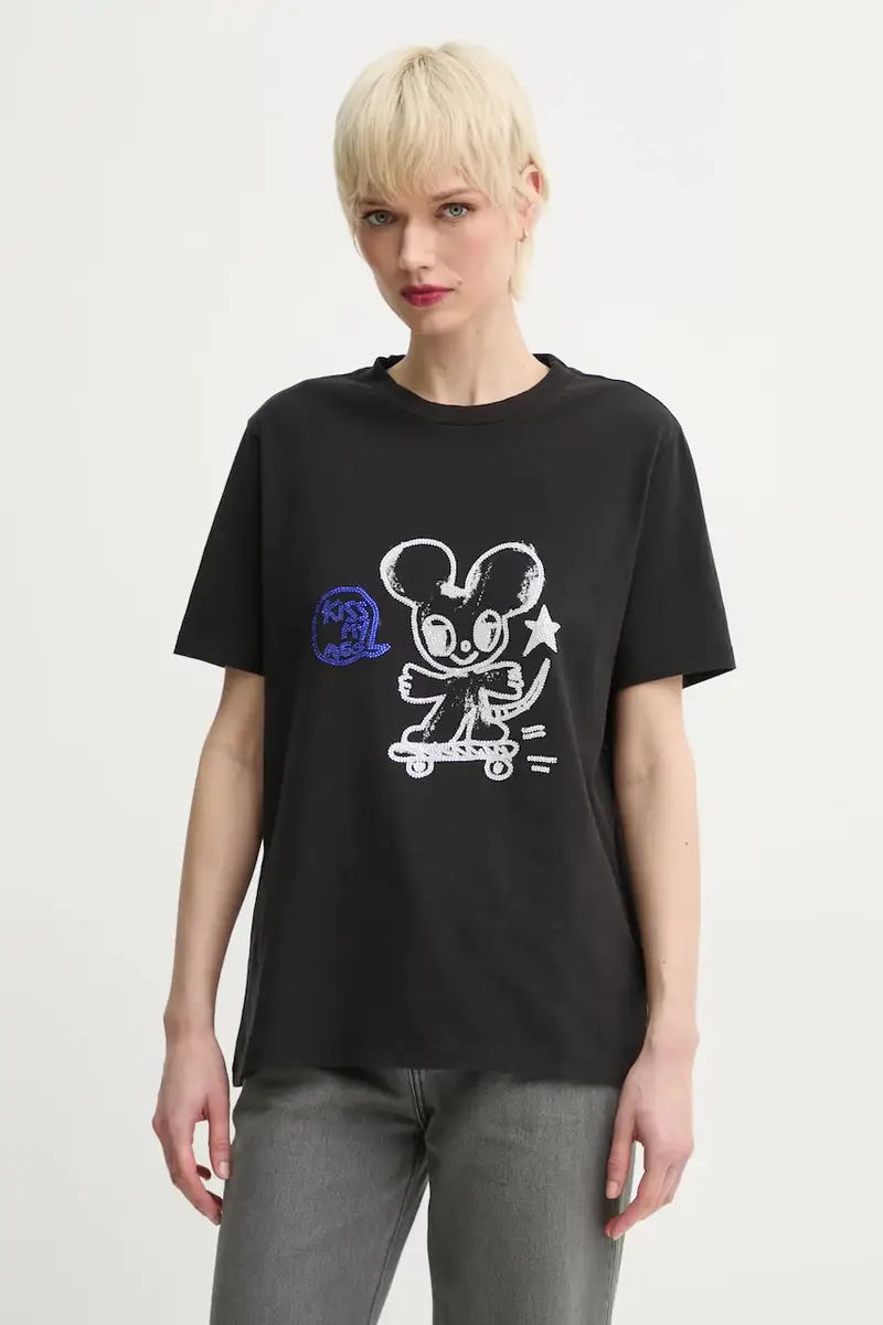 Zadig & Voltaire T-shirt Donna Nero 3775482