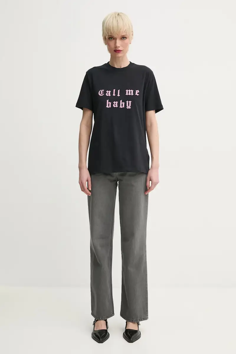 Zadig & Voltaire T-shirt Donna Nero 3636138 miniatura 2